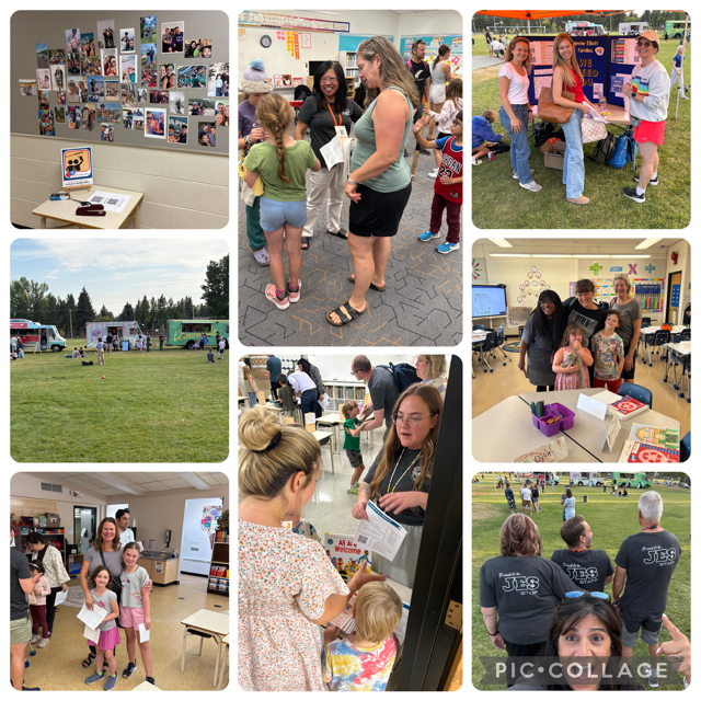 welcome back collage