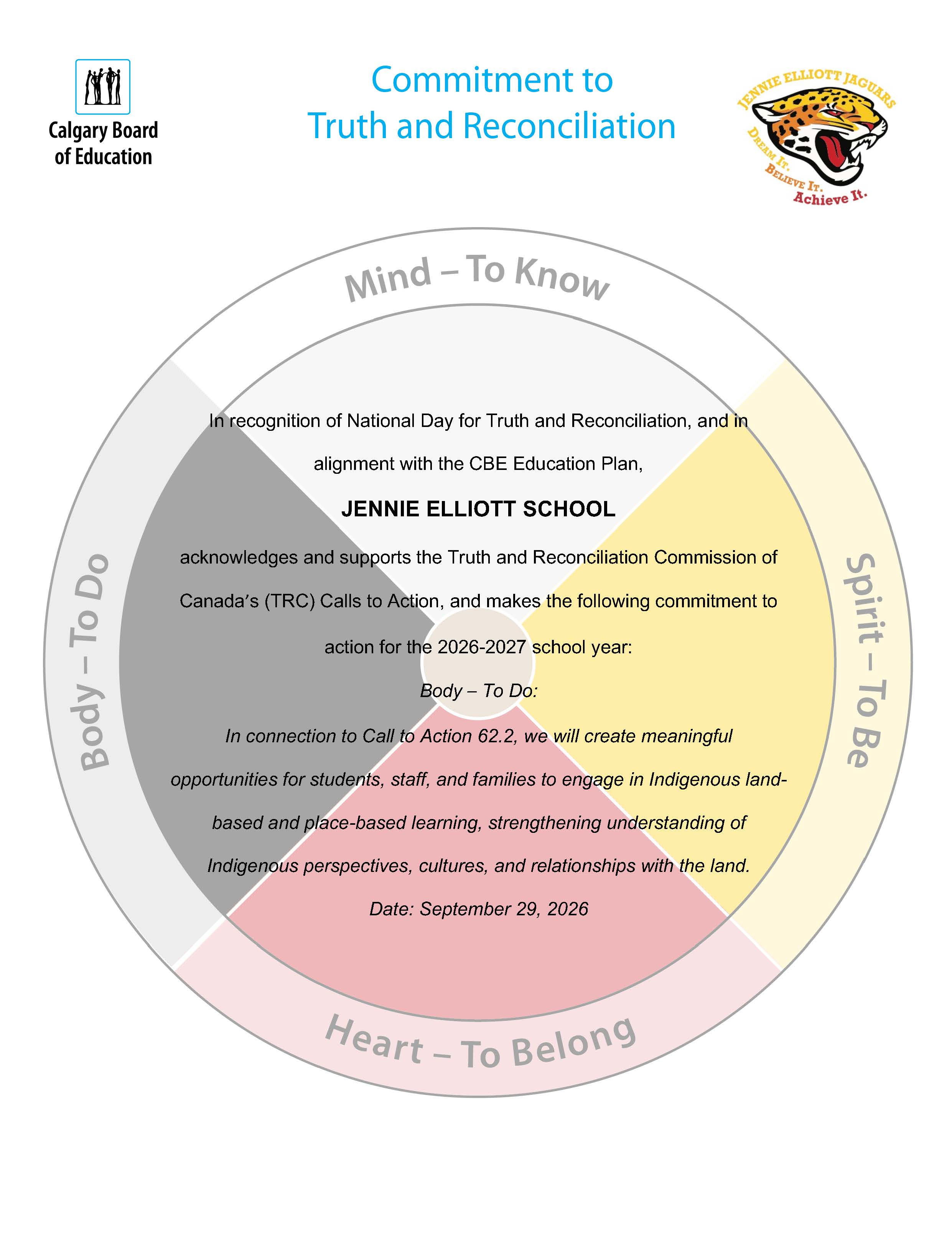 Truth and Reconciliation Commitment